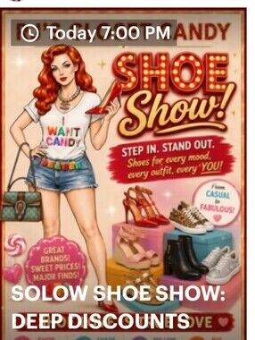 Pop Up Shoe Show